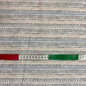 Pânză albă cu bastonașe colorate